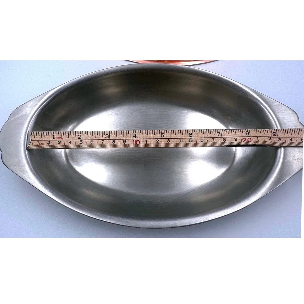 RARE Oneida PremierWare Copperclad Individual Flambe Pan Stainless‎ Steel NEW